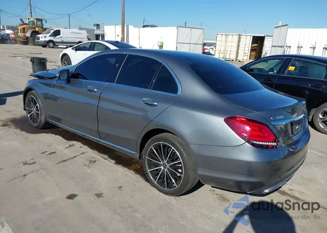 2020 Mercedes-Benz C 300 из США, поврежденный, VIN W1KWF8DB7LR589976